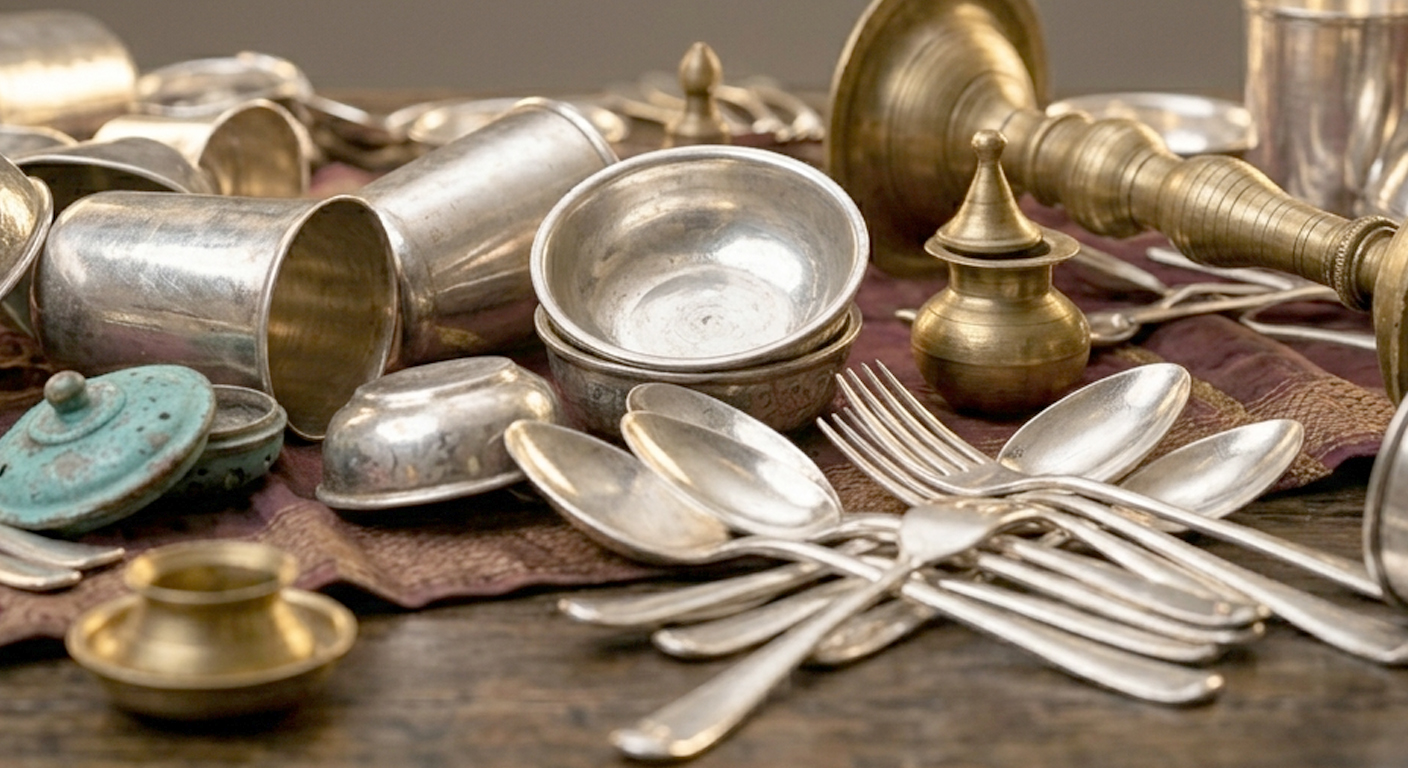 Sell silver Utensils Coimbatore